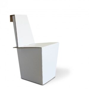 Sedia di ecodesign in cartone per bambini - Ginny