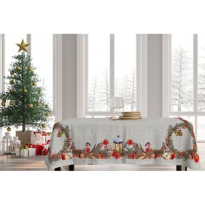 Tovaglia in cotone - Inverno raffinato
